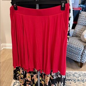 Torrid Red Skirt With Pockets